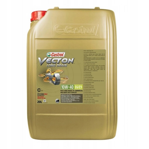 

Castrol Vecton Long Drain 10W40 E6/E9 olej 20L