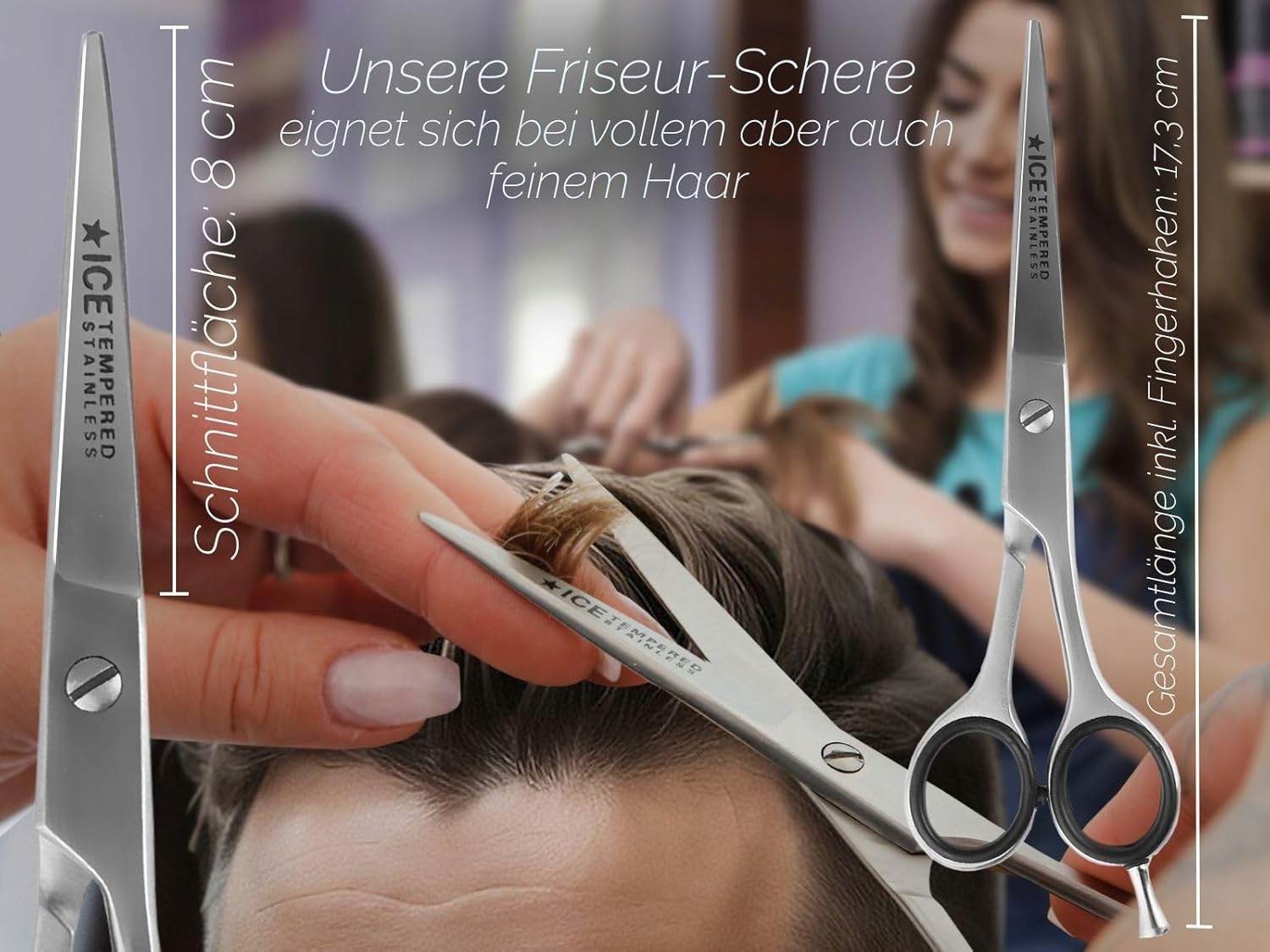 Prémiové kadeřnické nůžky s mikrozoubky InstrumentsNRW a Pouzdro