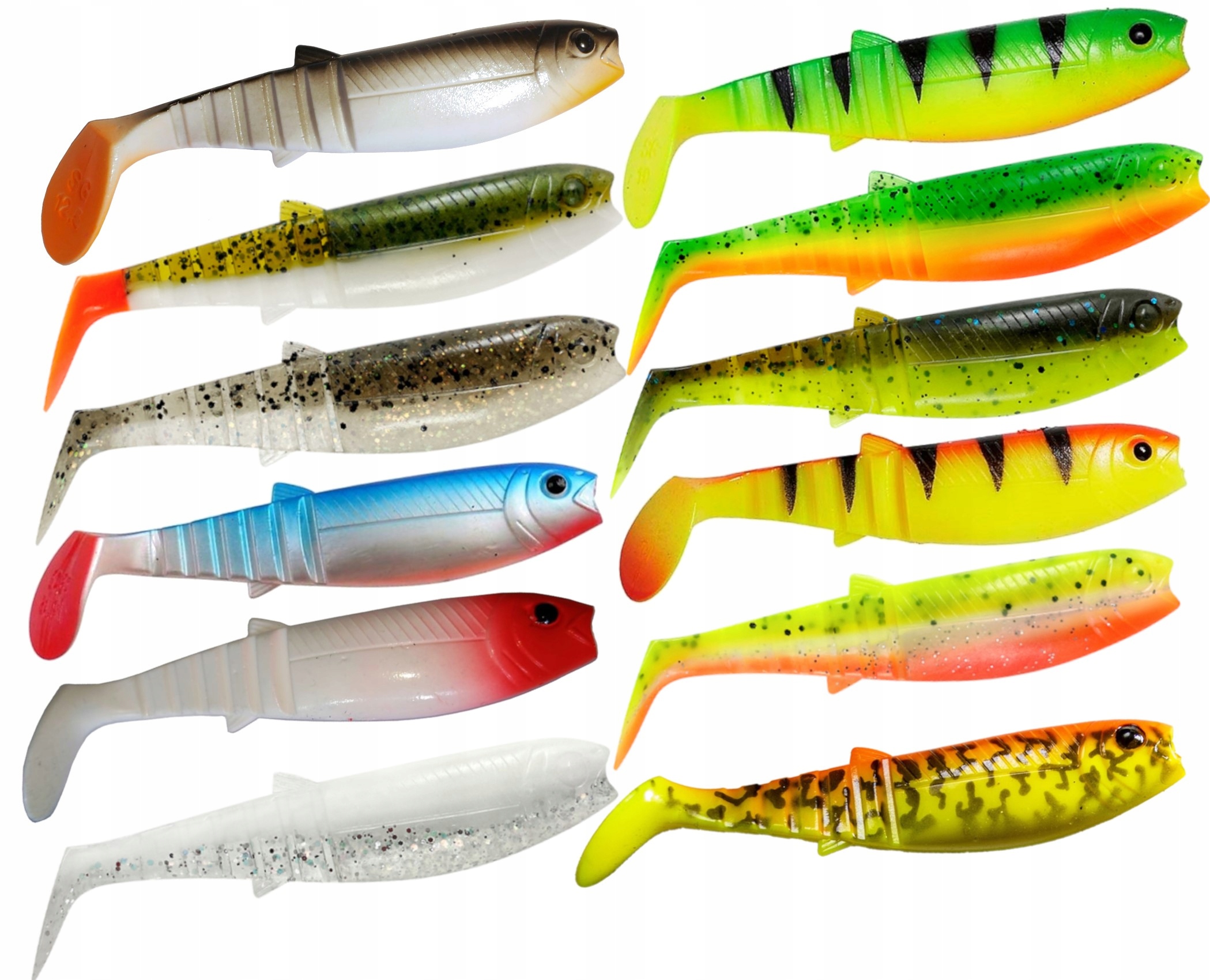 gumy Cannibal Savage Gear zestaw 12,5cm 12SZT