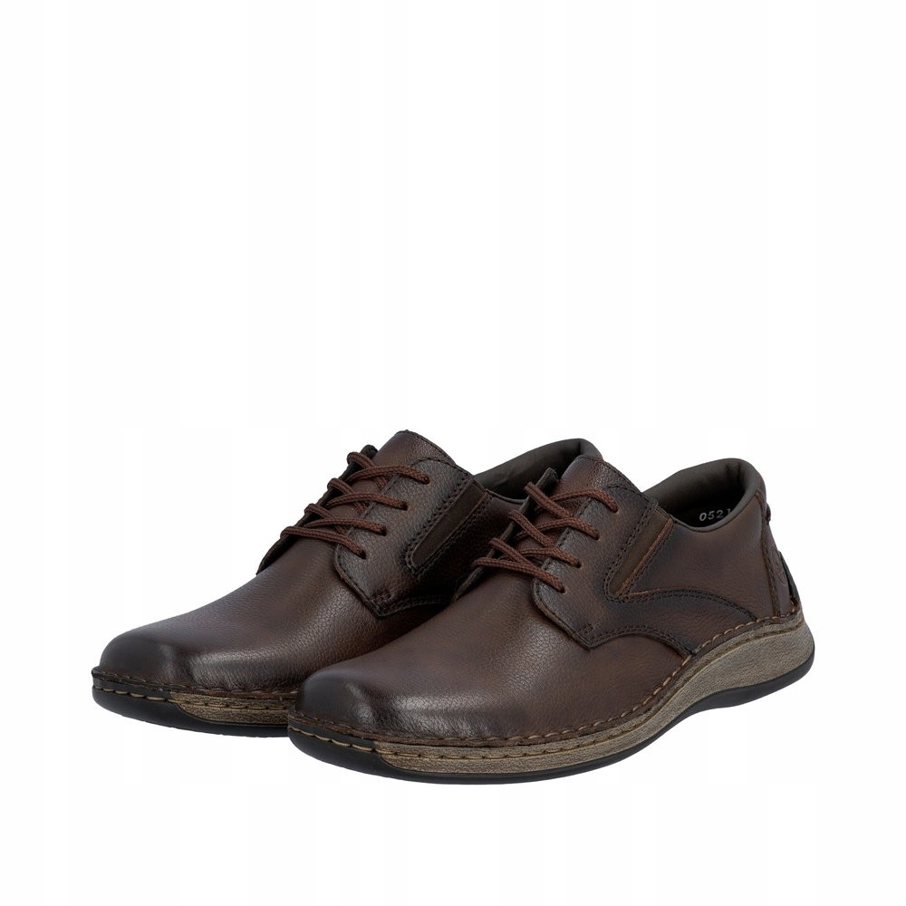 Rieker pánské kožené polobotky se zvýšenou tuhostí, velikost vel