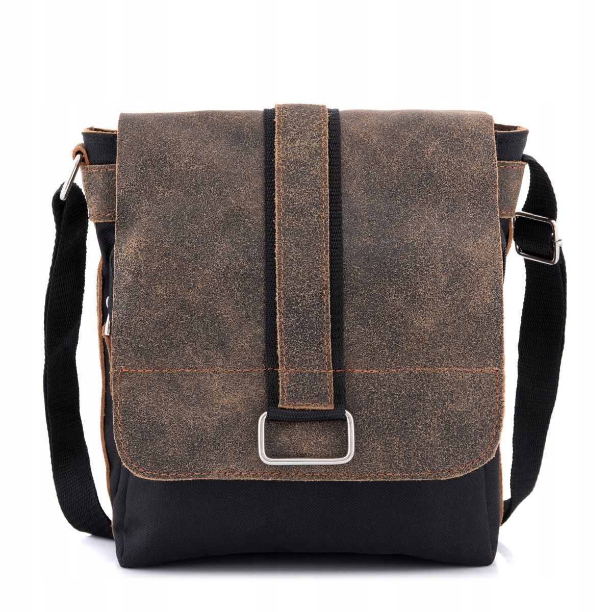 Pánská béžová taška/ledvinka přes rameno z vintage kůže Belveder BV15