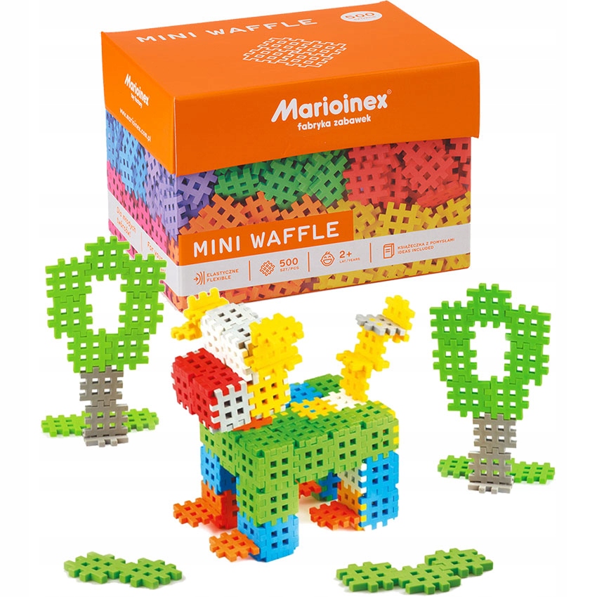

Mini Waffle Wafle Marioinex 500 El Klocki Zestaw