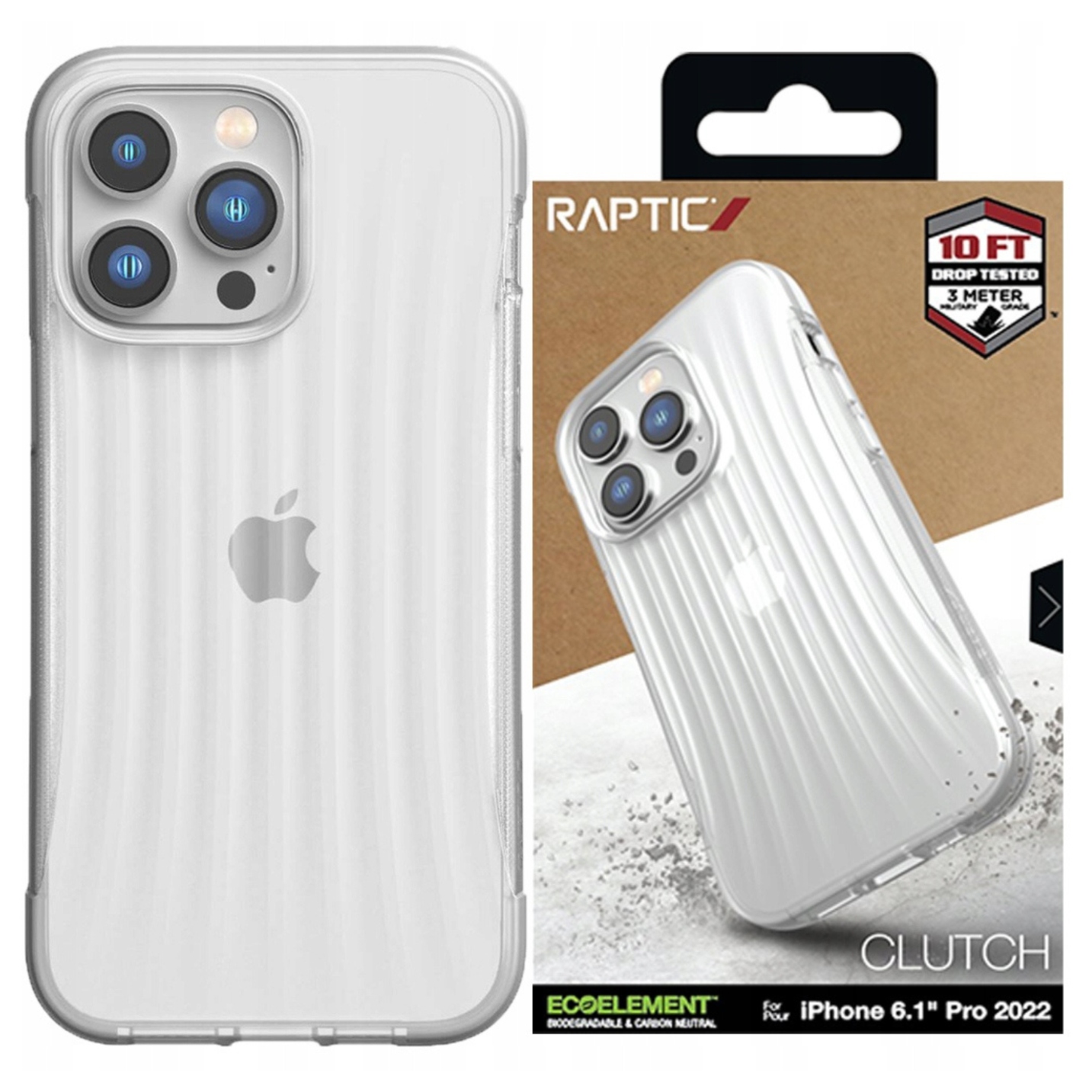 Raptic X-doria Clutch Case Etui Do Iphone 14 Pro Pokrowiec Z Tyłem Odpornym