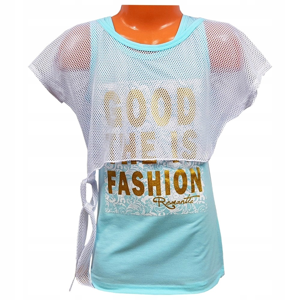 

Bluzka Z Bolerkiem Good r 10 - 134/140 cm Blue