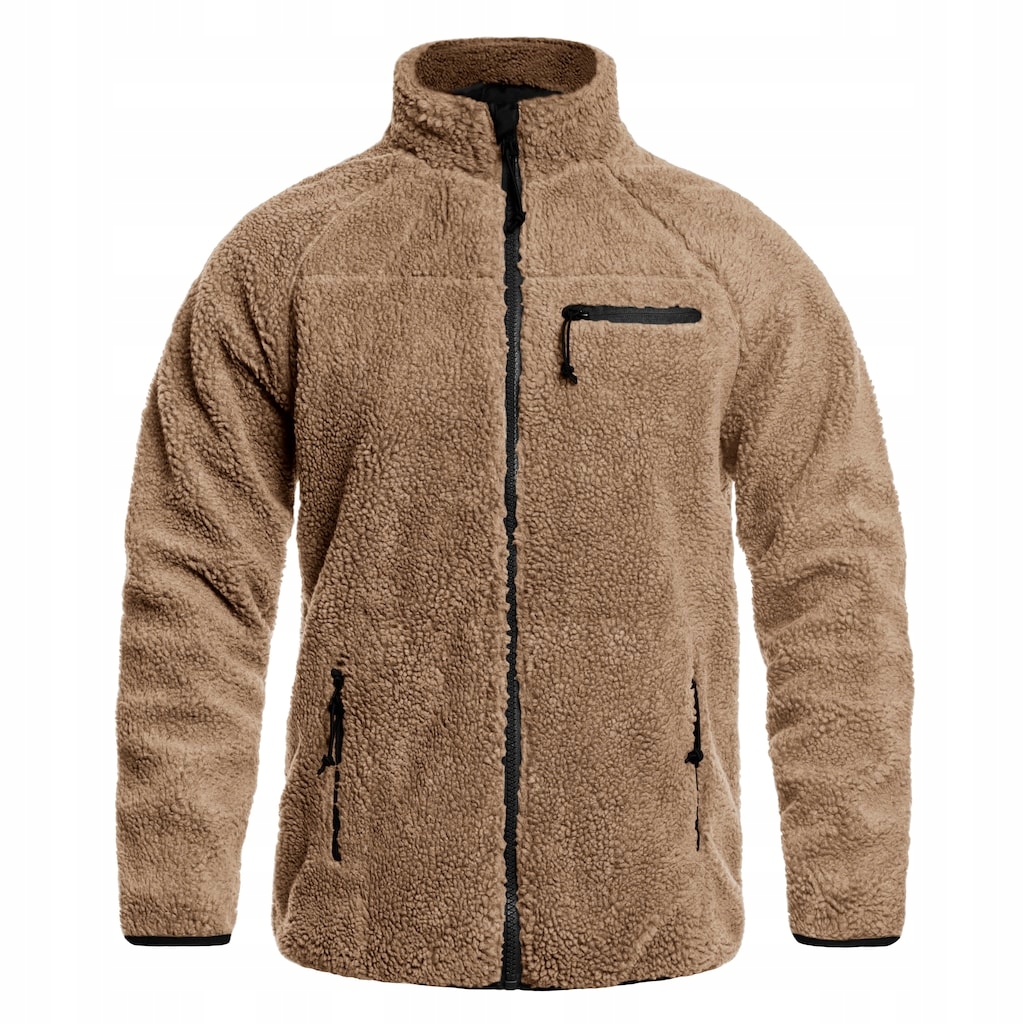 Fleecová bunda Brandit Teddyfleece Jacket Camel L