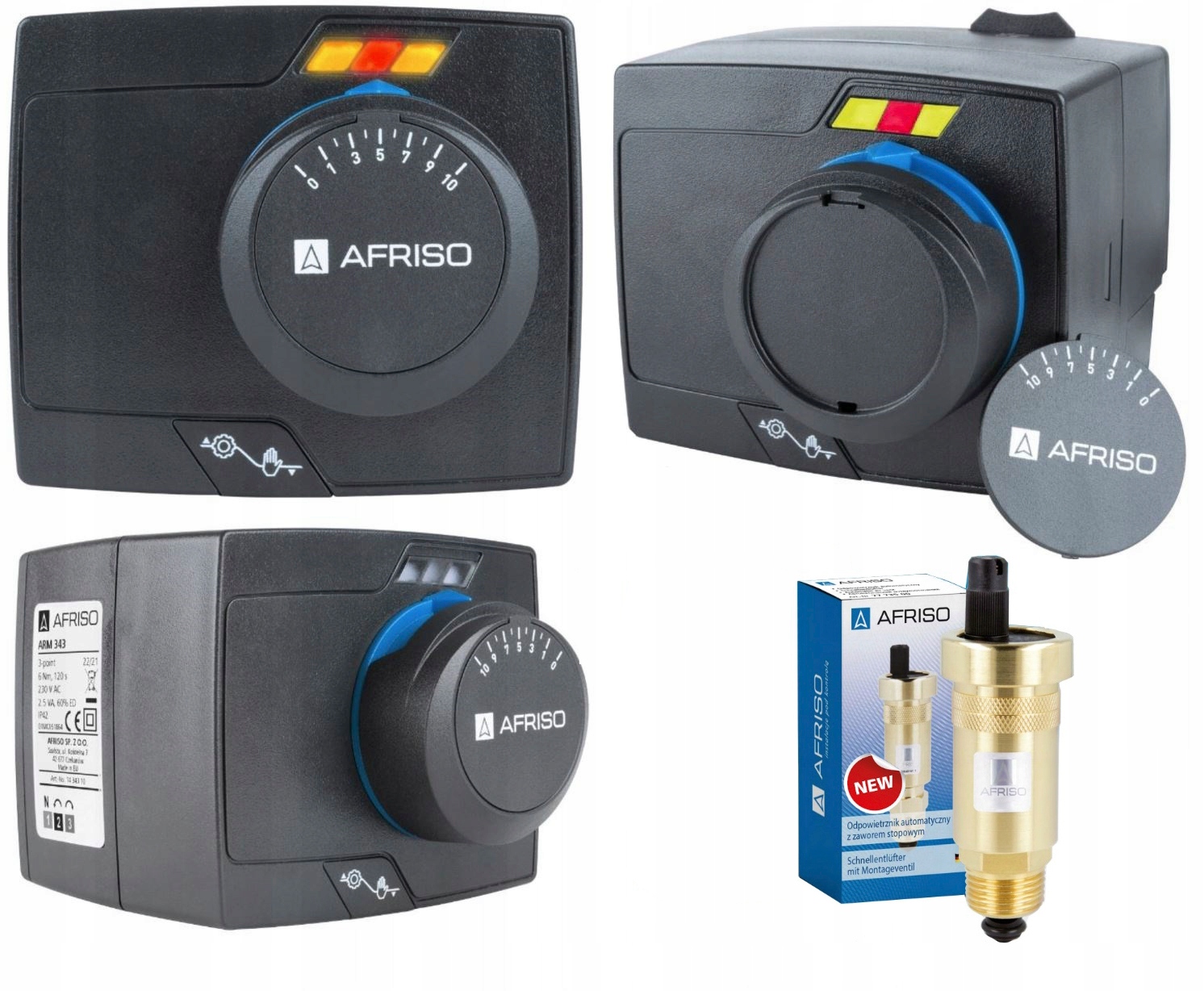 Pohon Pro Směšovací Ventily Arm 343 Proclick 3 Bodový Odvzdušňovač