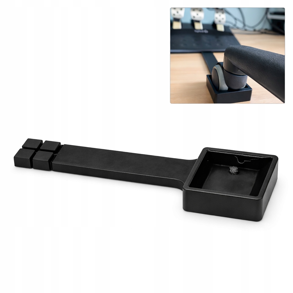 BLOKADA KOLKA FOTELA GAMING SIMRACING 14cm STOPER DO KOLKA LOGITECH G29