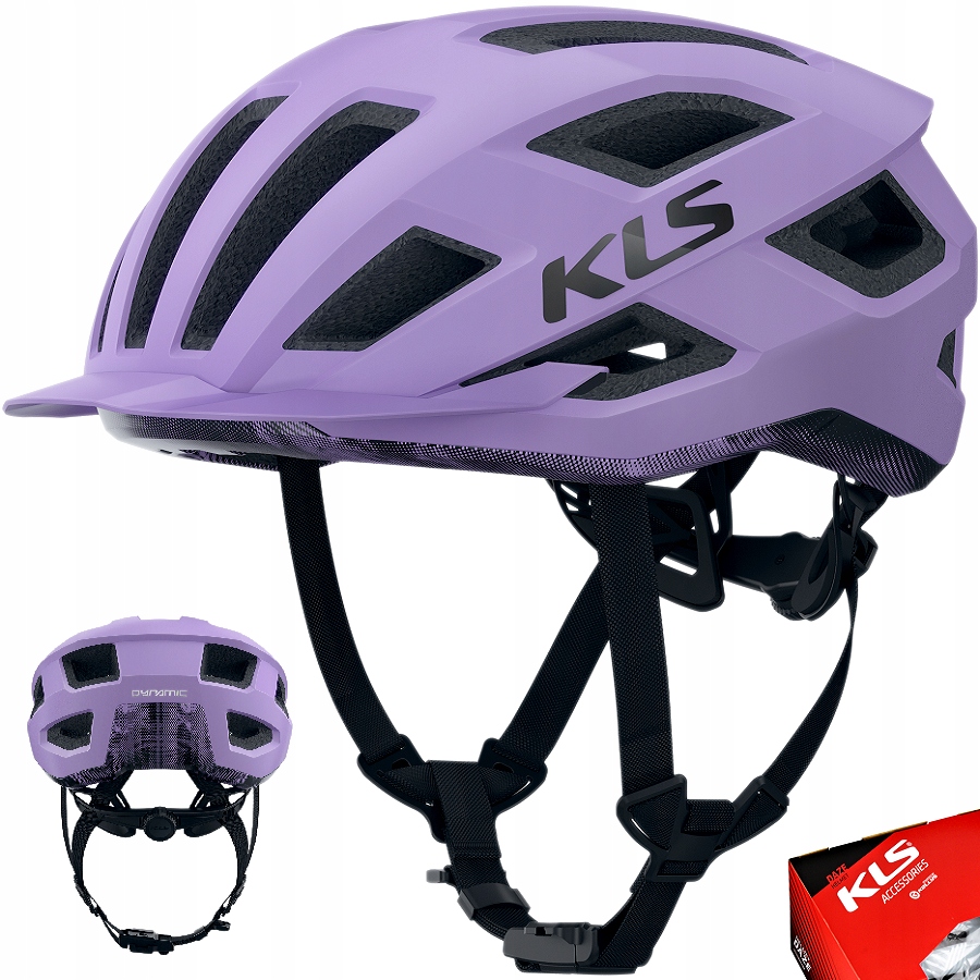 Cyklistická přilba Kellys Dynamic II L/XL (58-61 cm) fialová