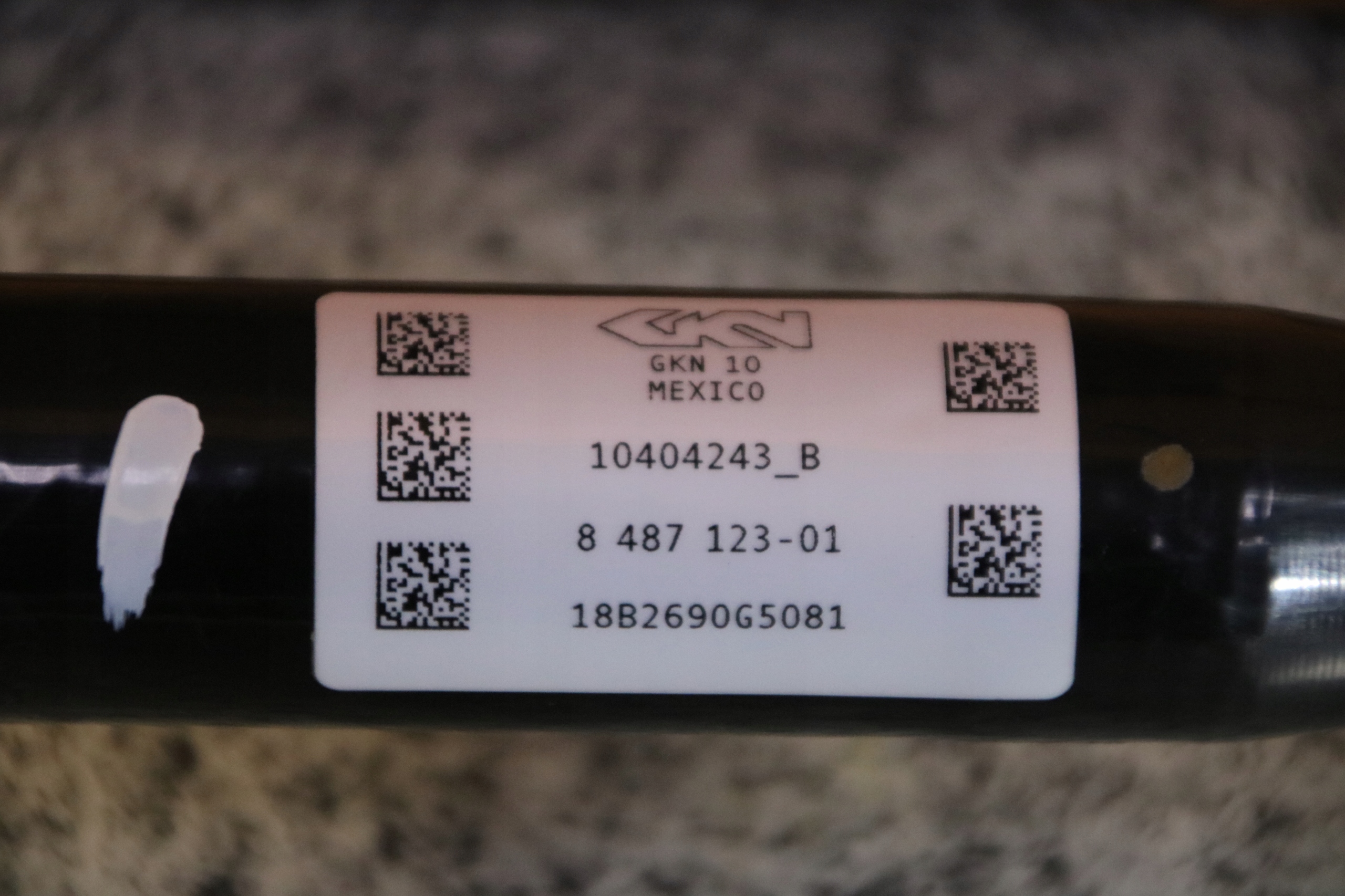BMW G20 semi-axis left left rear part rear 8487123 8 km !!!
