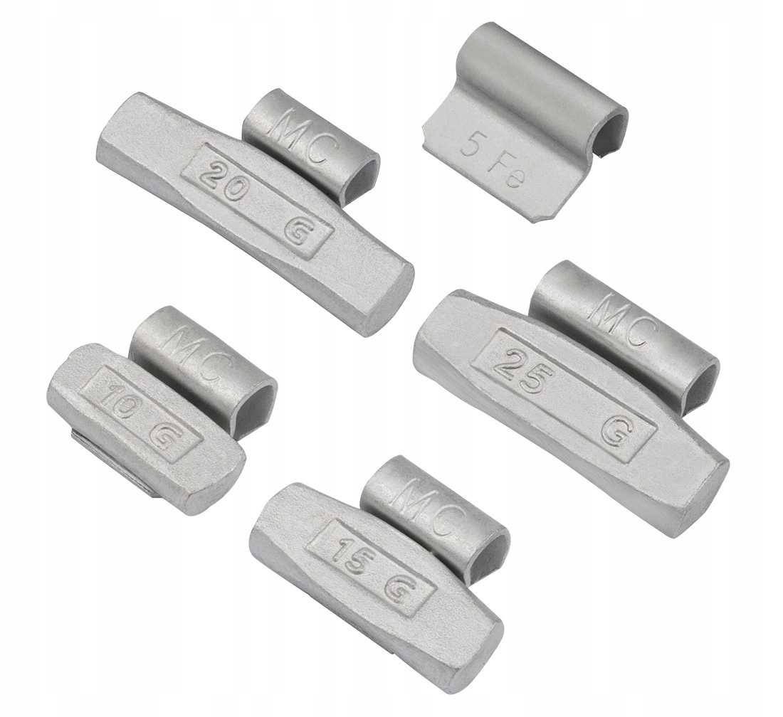 

Ciężarki nabijane Fe 5 25g do felg Alu Fivestars