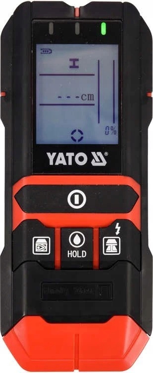 Detektor Profilů A Vodičů 4V1 LCD Yato S Měřičem Vlhkosti
