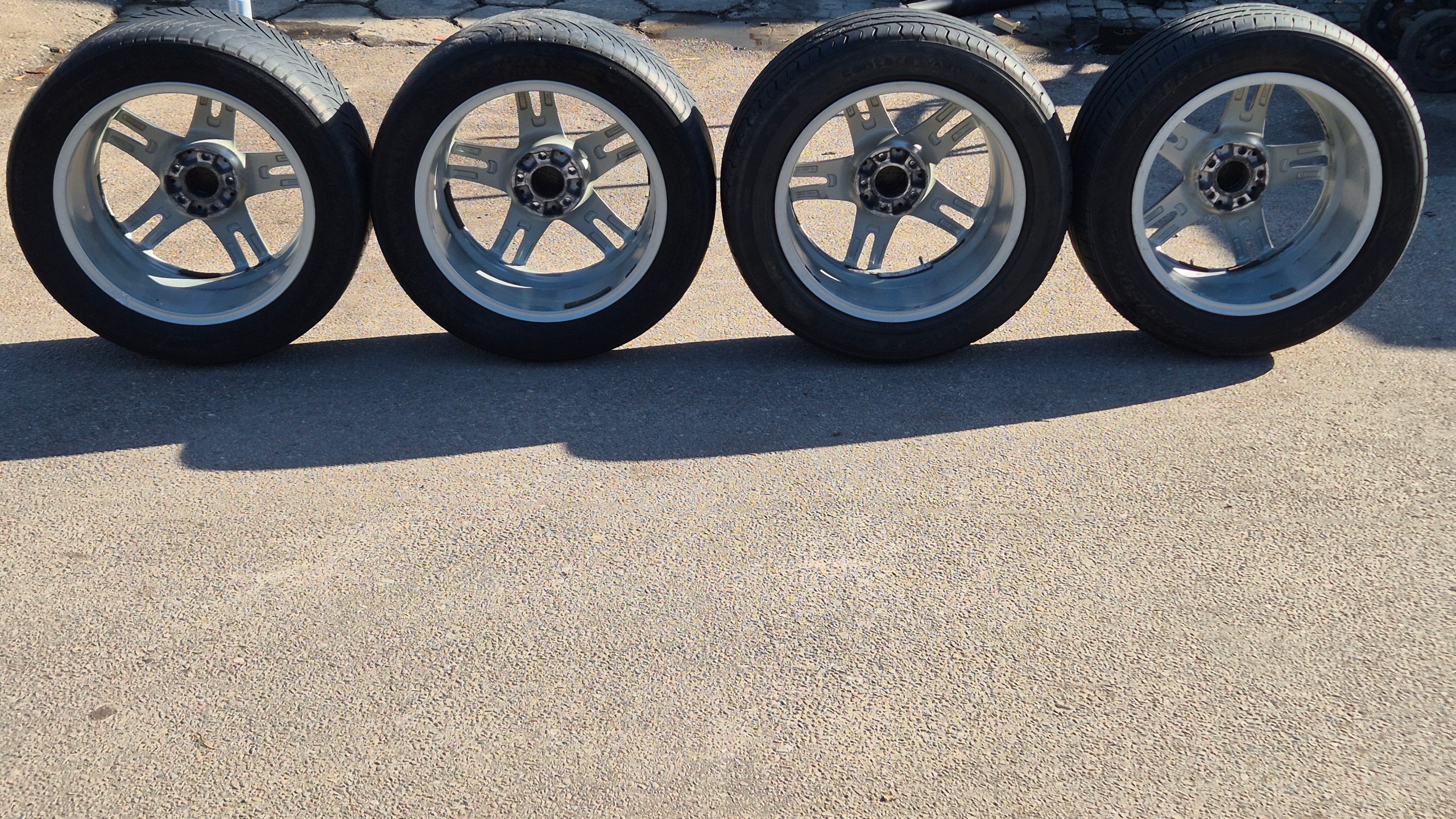 discs aluminium 18" 5X112 8J ET41 KOMPLET MERCEDES W222