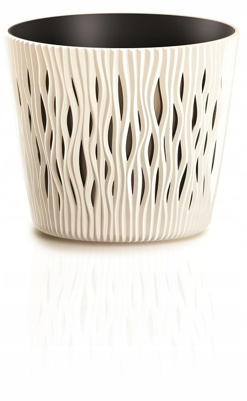 

Doniczka Sandy Round DSR160 kremowy Prosperplast