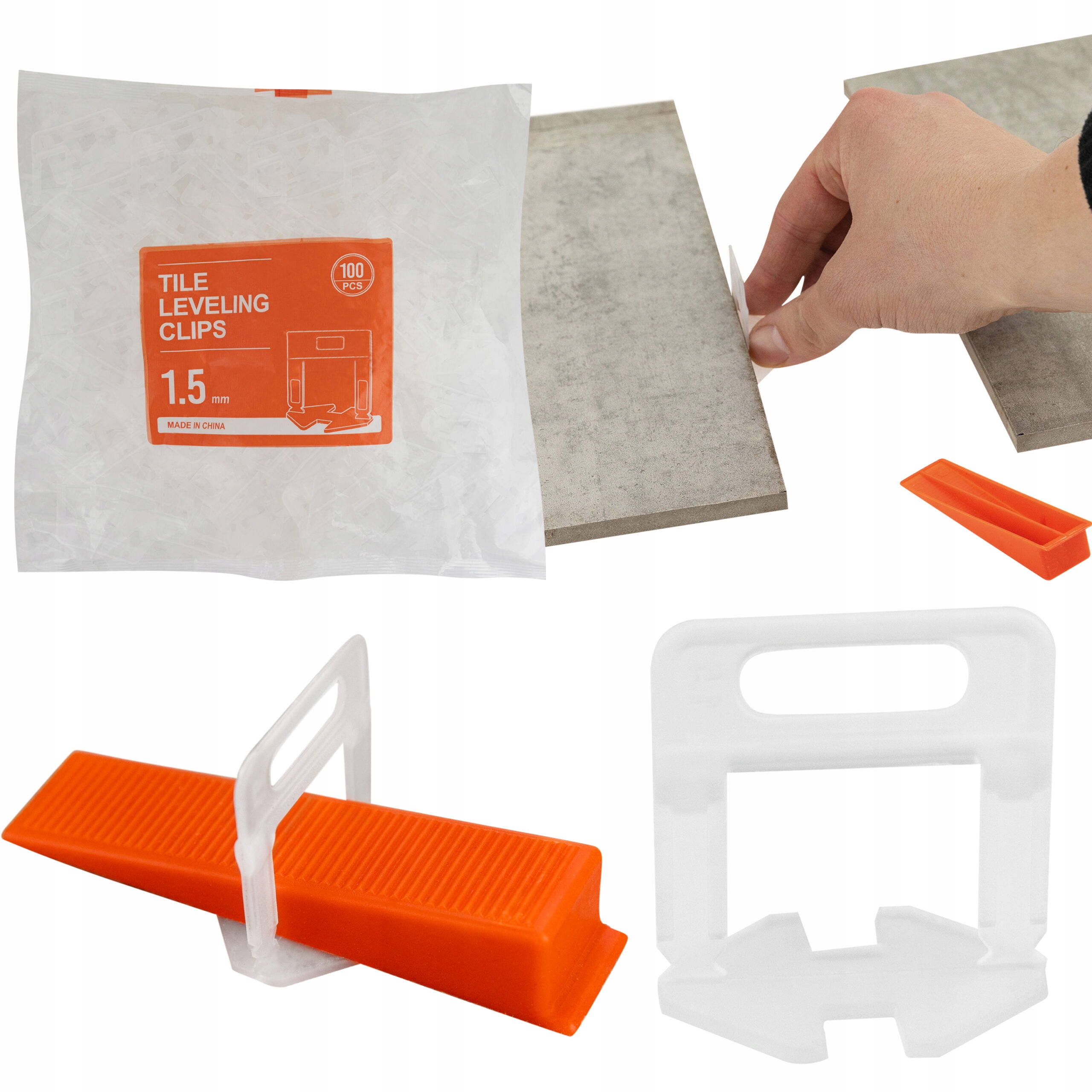 SYSTEM POZIOMOWANIA PŁYTEK KLINY KLIPSY