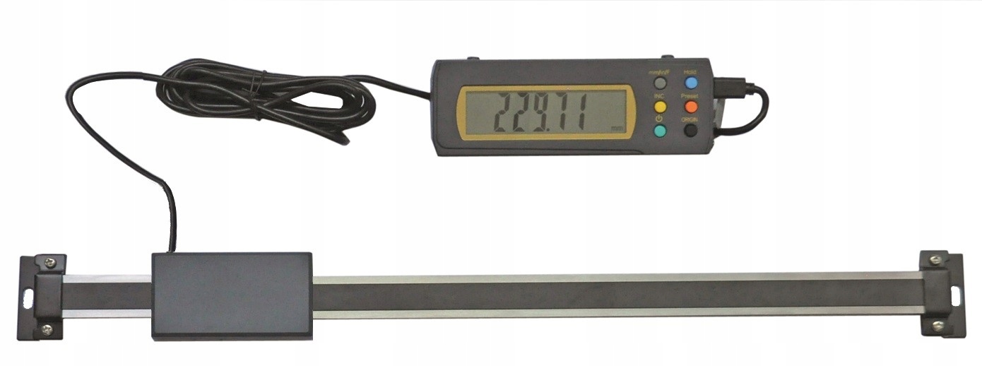 Elektronická Horizontální Linka 300 mm S Vnějším Displejem