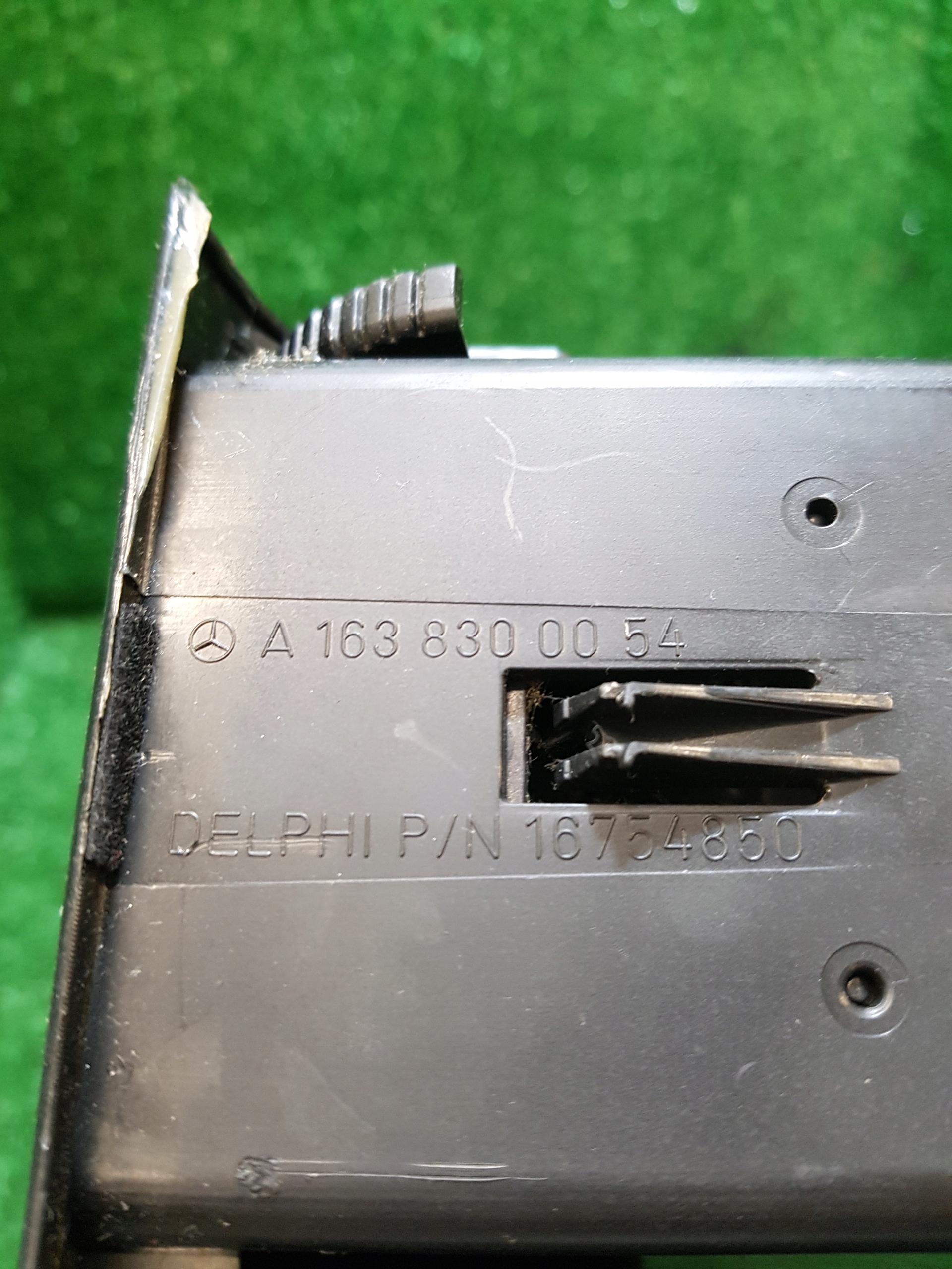 grid air conditioning devices central MERCEDES-BENZ ML W163 A1638300054
