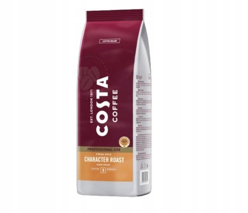 Levně Káva zrnková Costa Professional Crema Gold 1 kg