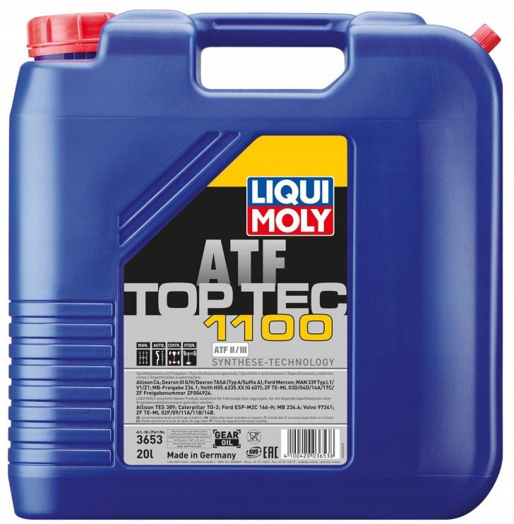 LIQUI MOLY - 3653 - TOP TEC ATF 1100 - 20L
