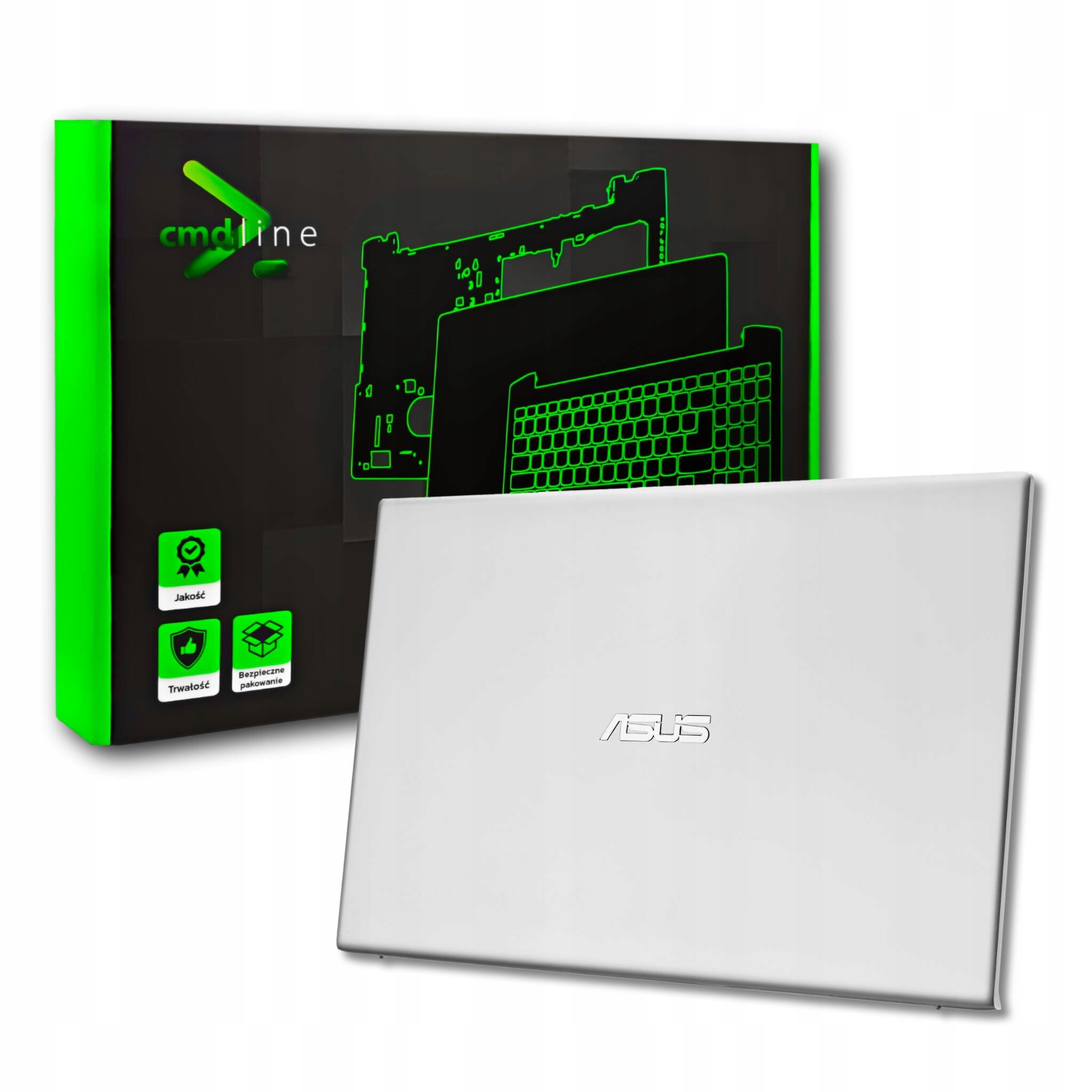 Klapa matrycy Cmd do Asus Vivobook X512DA (SIL)