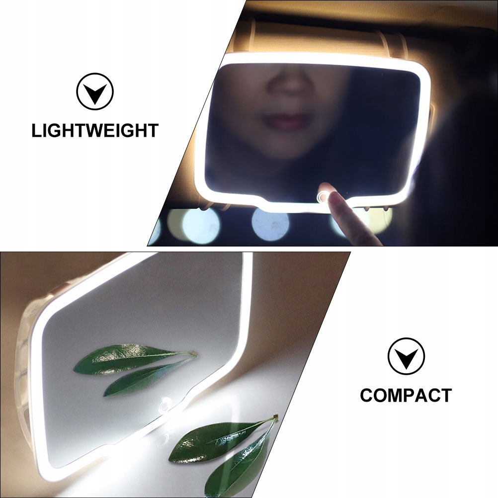 Samochodów LED lustro Samochód dekoracyjne lustra Marka inna marka