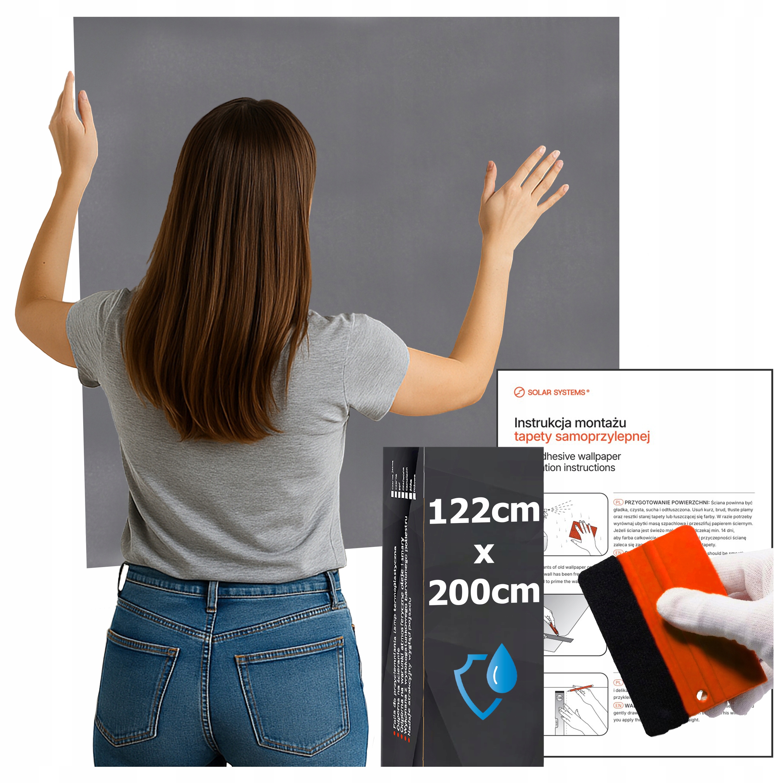 Tapeta Samolepicí Voděodolná Do Kuchyně Na Zeď Nábytek Matný Kov