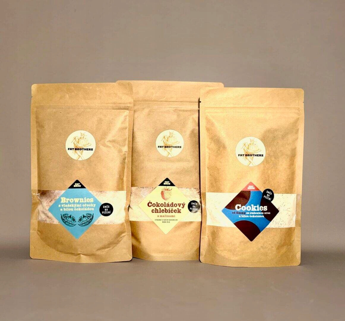 Levně Školní čokoládové dobroty čokoládový chlebíček, brownies a cookies Oreo