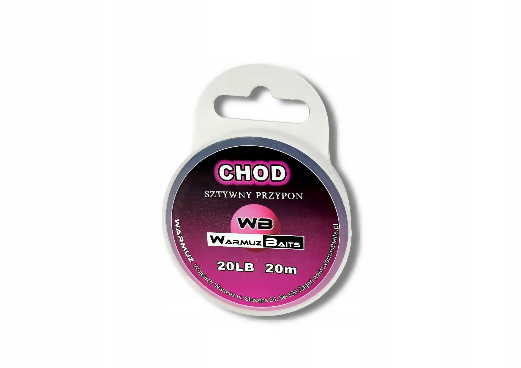 Warmuz Baits Chod Sztywny Materiał 20lb/20m