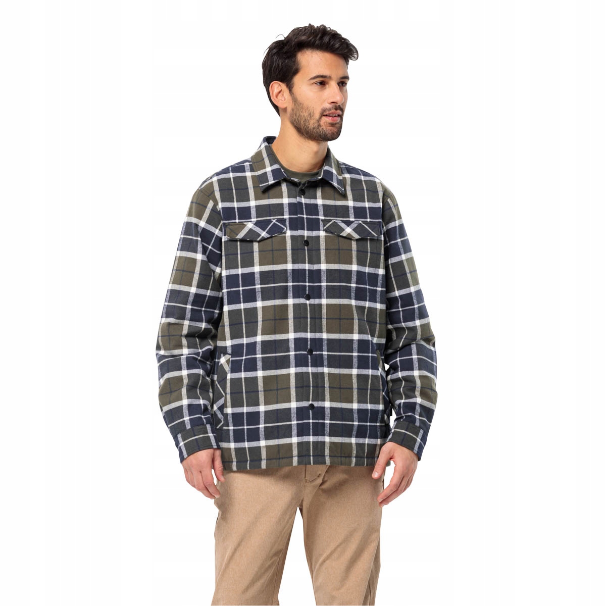 Męska koszula flanelowa Jack Wolfskin Van View Shirt XL