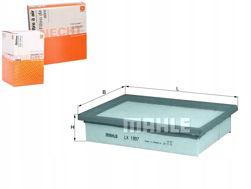 1997 - ПОВІТРЯНИЙ ФІЛЬТР CHEVROLET AVEO TRAX 1.2 - 1.6 03.11-