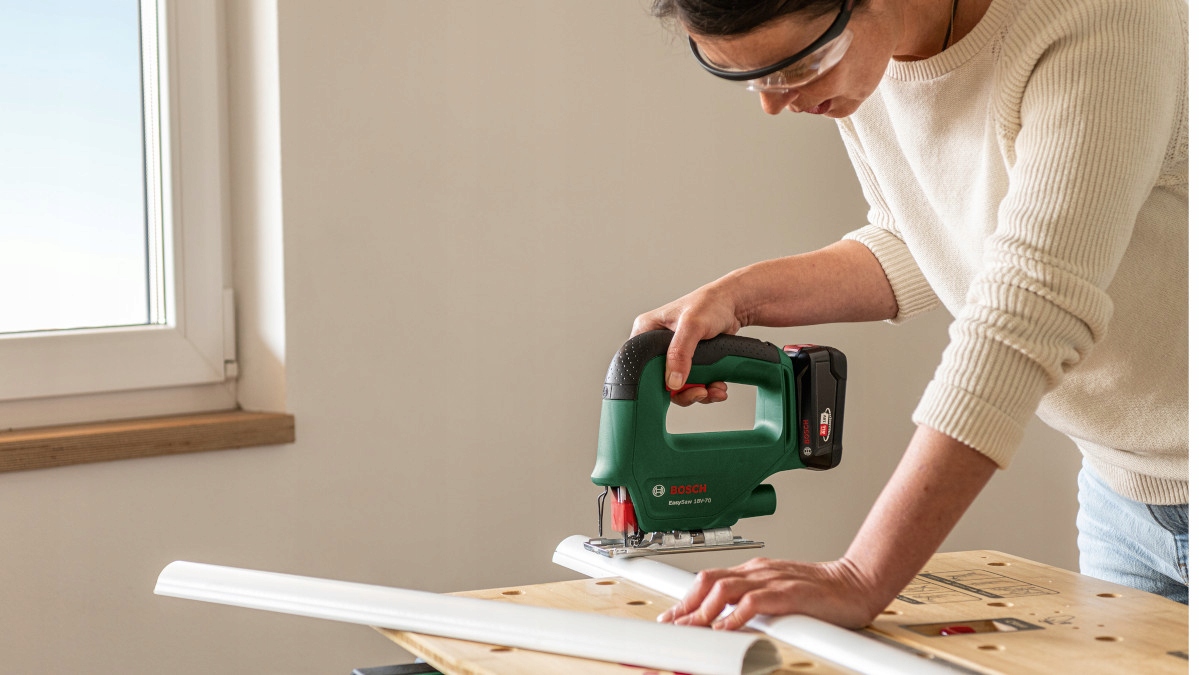 Wyrzynarka EasySaw 18V-70 BOSCH korpus Informacje dodatkowe regulacja obrotów