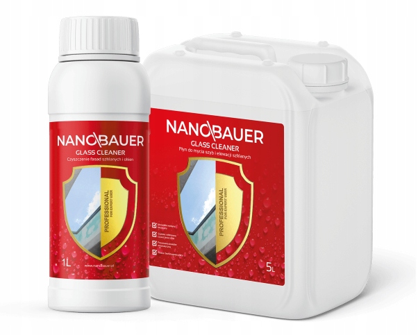 

Nanobauer Glass Cleaner Płyn Do Mycia Szyb 5L