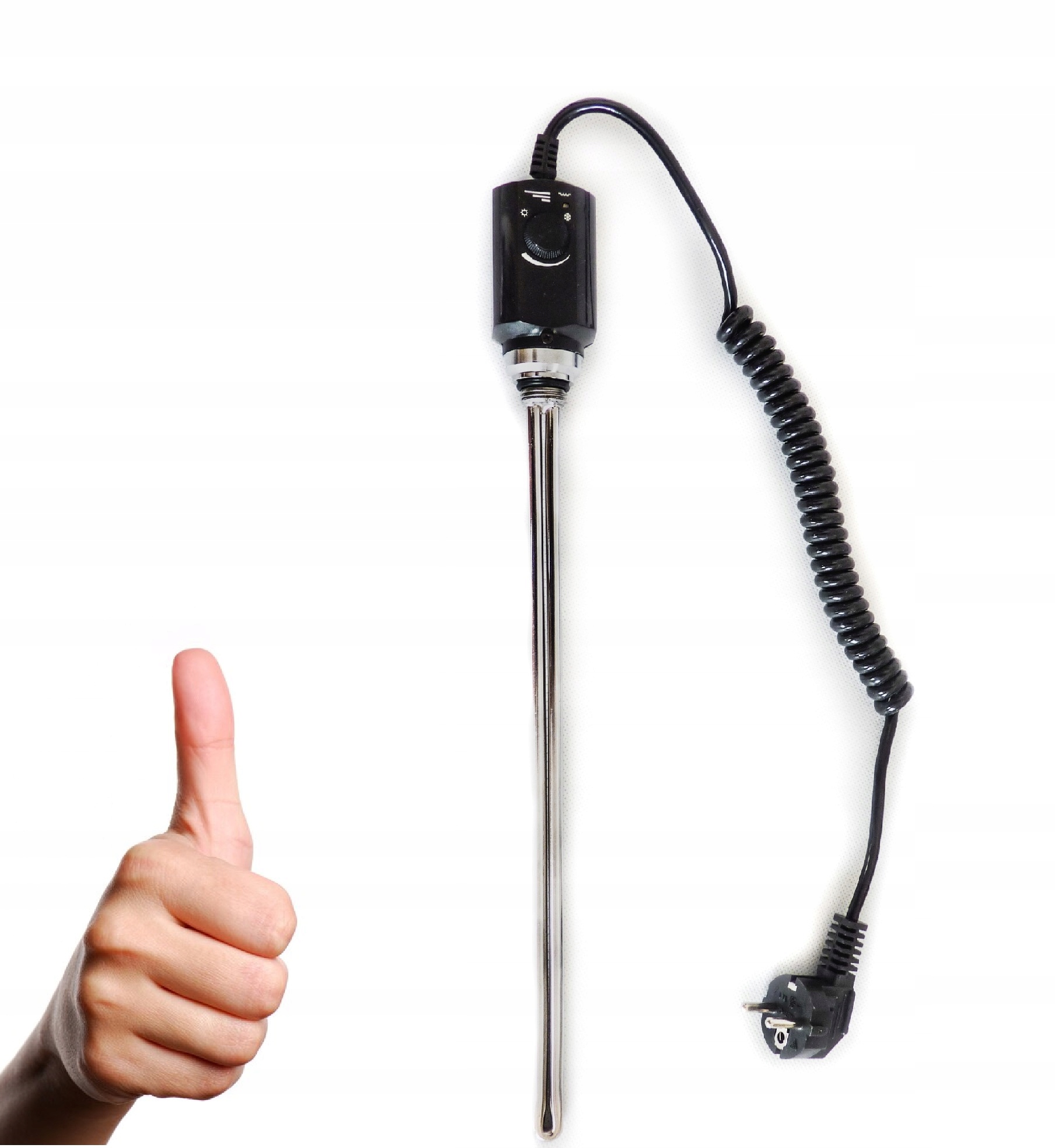 GRZAŁKA DO GRZEJNIKA ŁAZIENKOWEGO CZARNA 900W 230V Kod producenta GRZAŁKA ELEKTRYCZNA