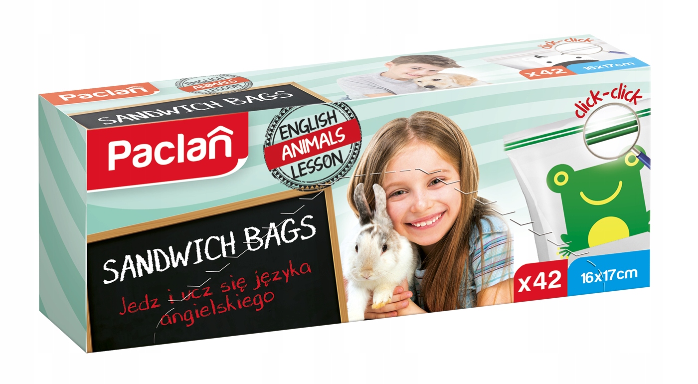 

Woreczki śniadaniowe Paclan 137130 strunowe 42 szt