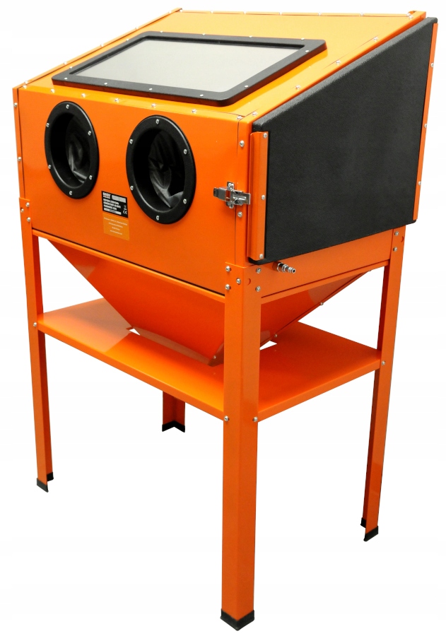 PIASKARKA KABINOWA KABINA DO PIASKOWANIA KOMORA 250L PIASEK ŚCIERNIWO 250kg Pojemność 250 l