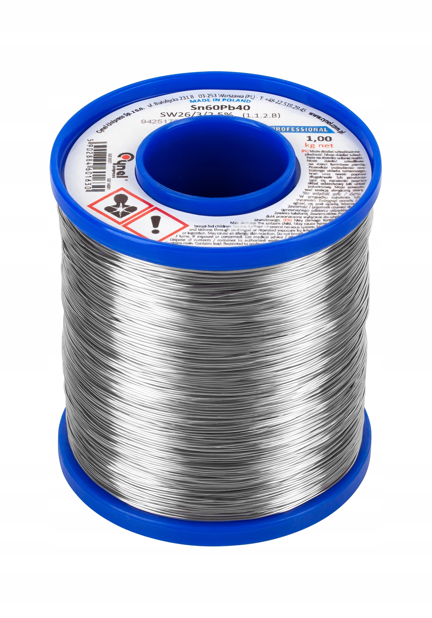 Cyna 1. 2mm/ 1000g Sn60Pb40 Cynel Cynel