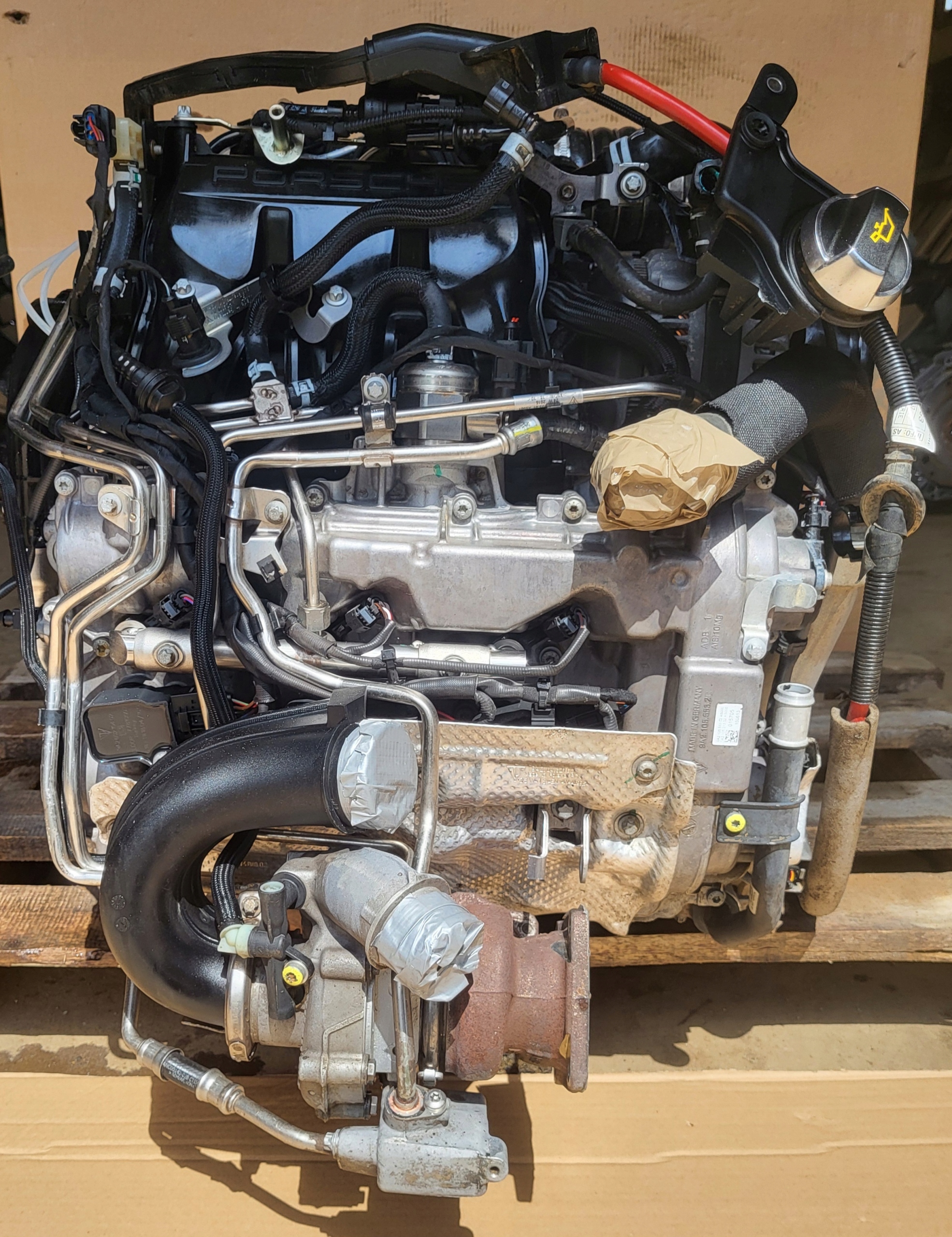 IDEALNY engine KPL. PORSCHE 991 LIFT DCHA DCH 17r. 1