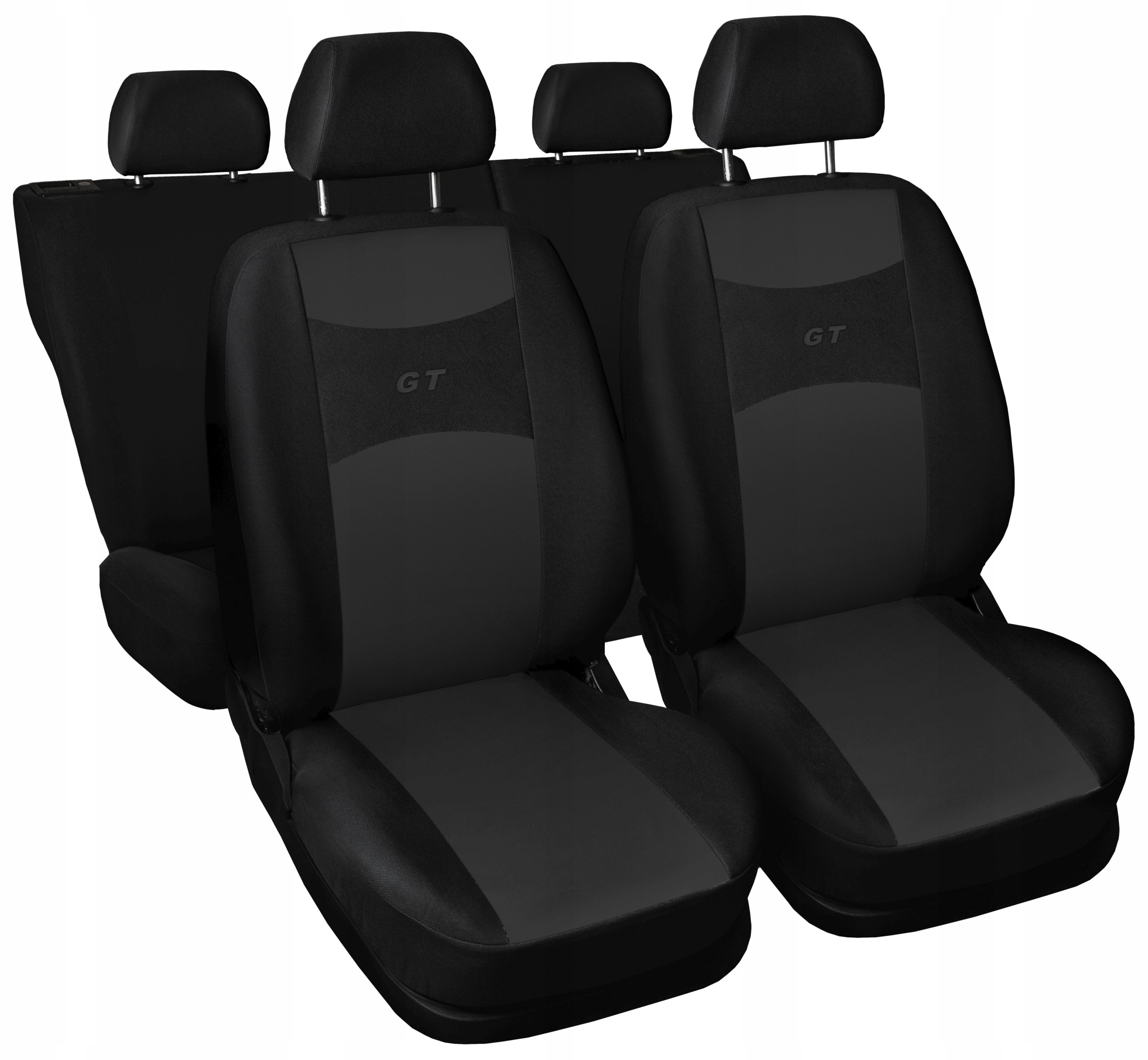 Autopotahy na sedadla Gt popelavé pro Kia Ceed I-III 2006- Komplet