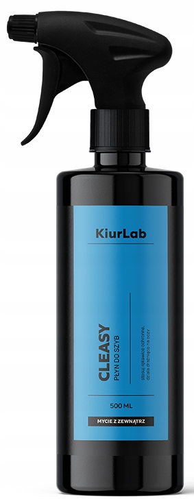 KIURLAB _ CLEASY 0,5L _ PŁYN DO MYCIA SZYB WYDAJNY I NIEZAWODNY