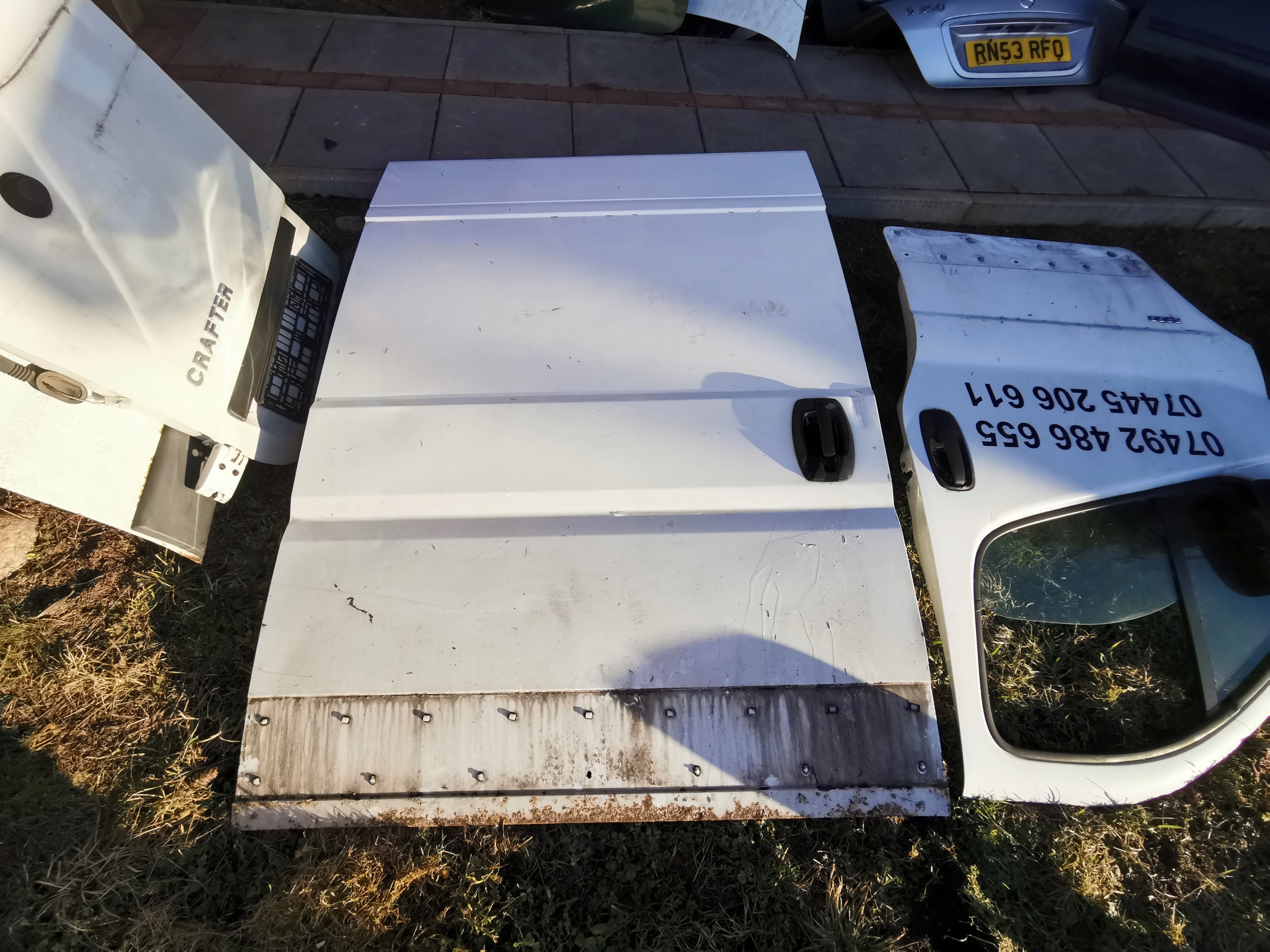 DRZWI PRZESUWNE PRAWE H2 JUMPER BOXER DUCATO 06- Strona zabudowy tył - prawa