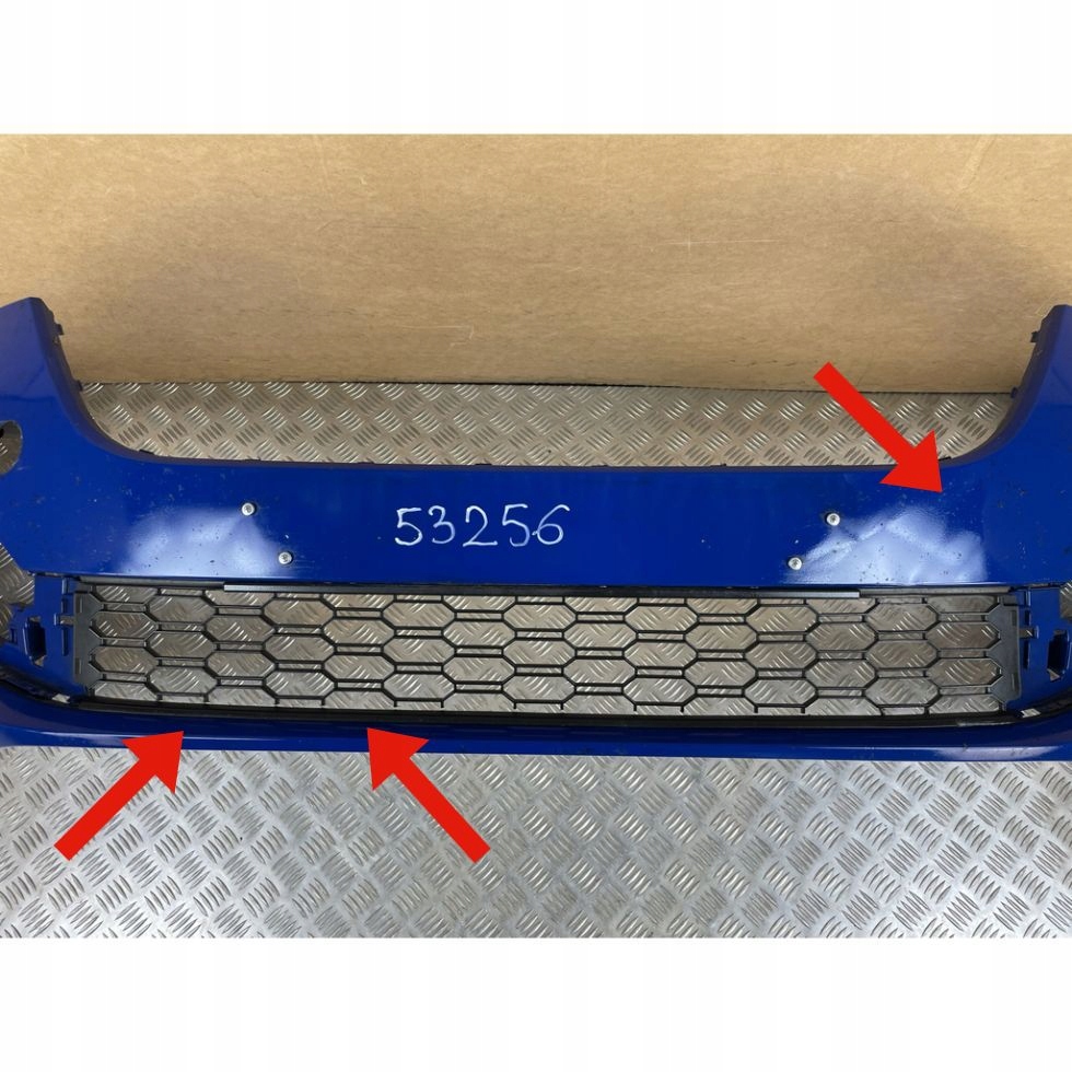 bumper front grid SKODA SCALA 657 before lift 2019-2023 657807221