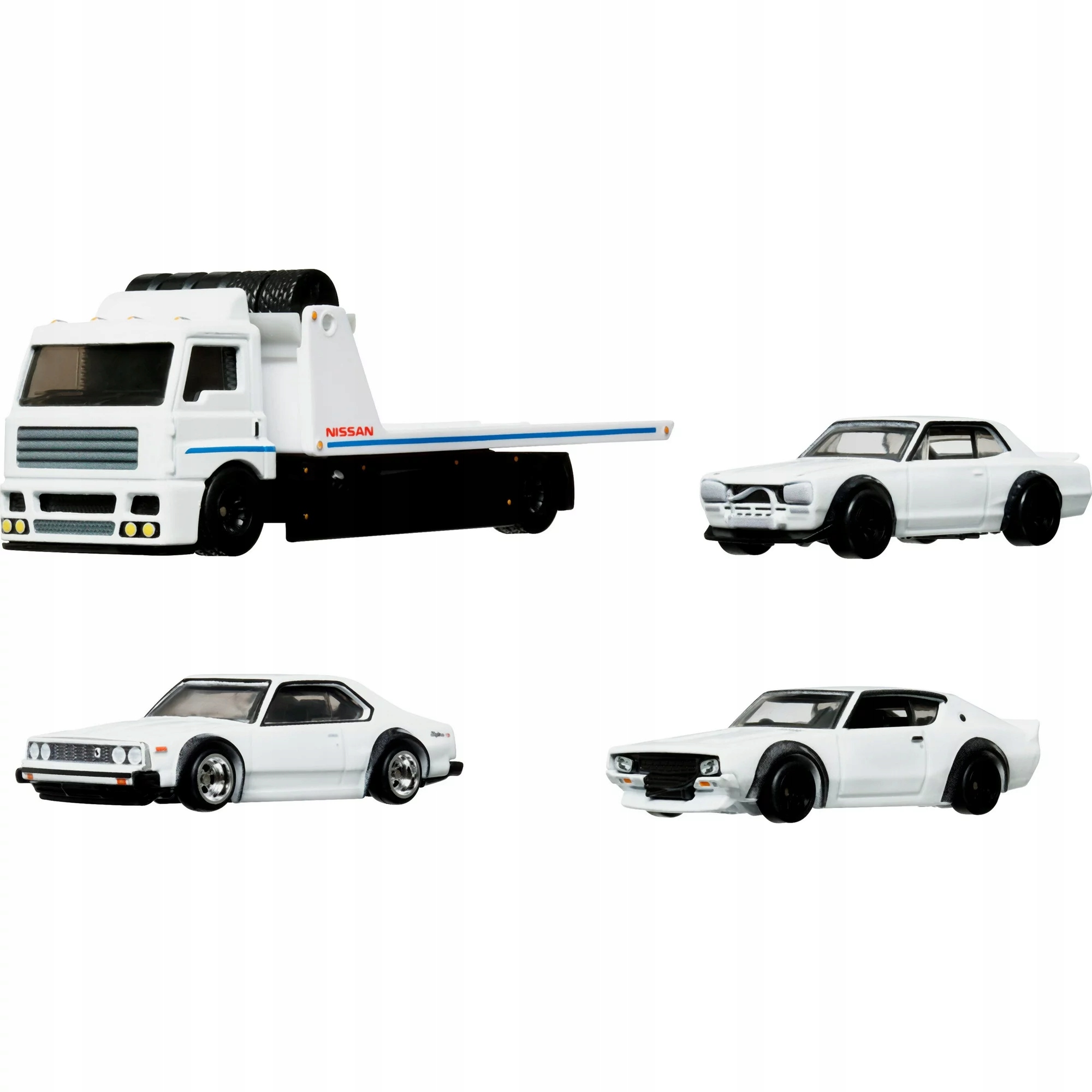 HOT WHEELS PREMIUM 2023 NISSAN SKYLINE ZESTAW 4szt HKC16 NOWY KOLEKCJA Wiek dziecka 3 lata +