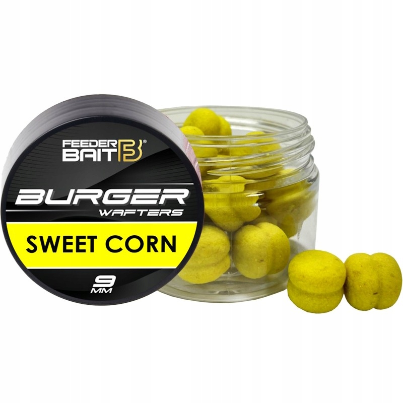 Przynęta Method Burger Wafters Feeder Bait Sweet Corn 9mm 25ml Na Włos