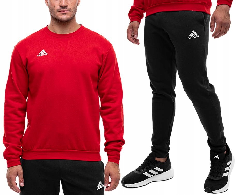 adidas Teplákovka Pánský sportovní komplet Mikina Kalhoty Entrada 22 Pohodlné vel. M