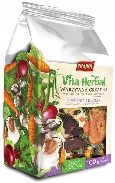 Vita Herbal овощная грядка грызуны кролик 100г