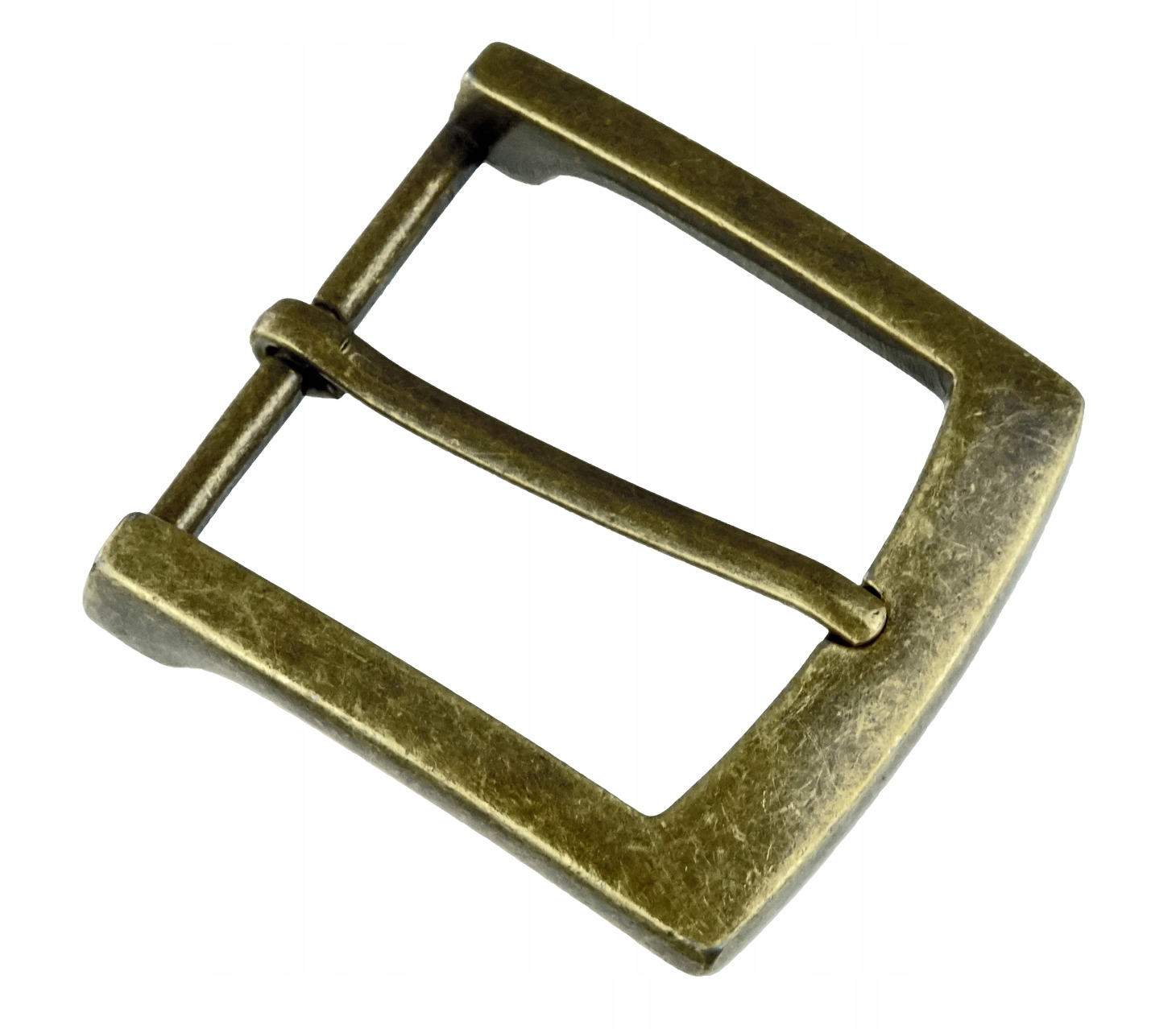 SPRZĄCZKA KLAMRA DO PASKA 4 CM STARE ZŁOTO