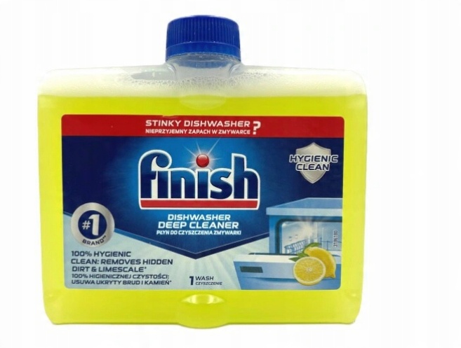 

Płyn do czyszczenia zmywarki Finish 0,25 l 1 kg
