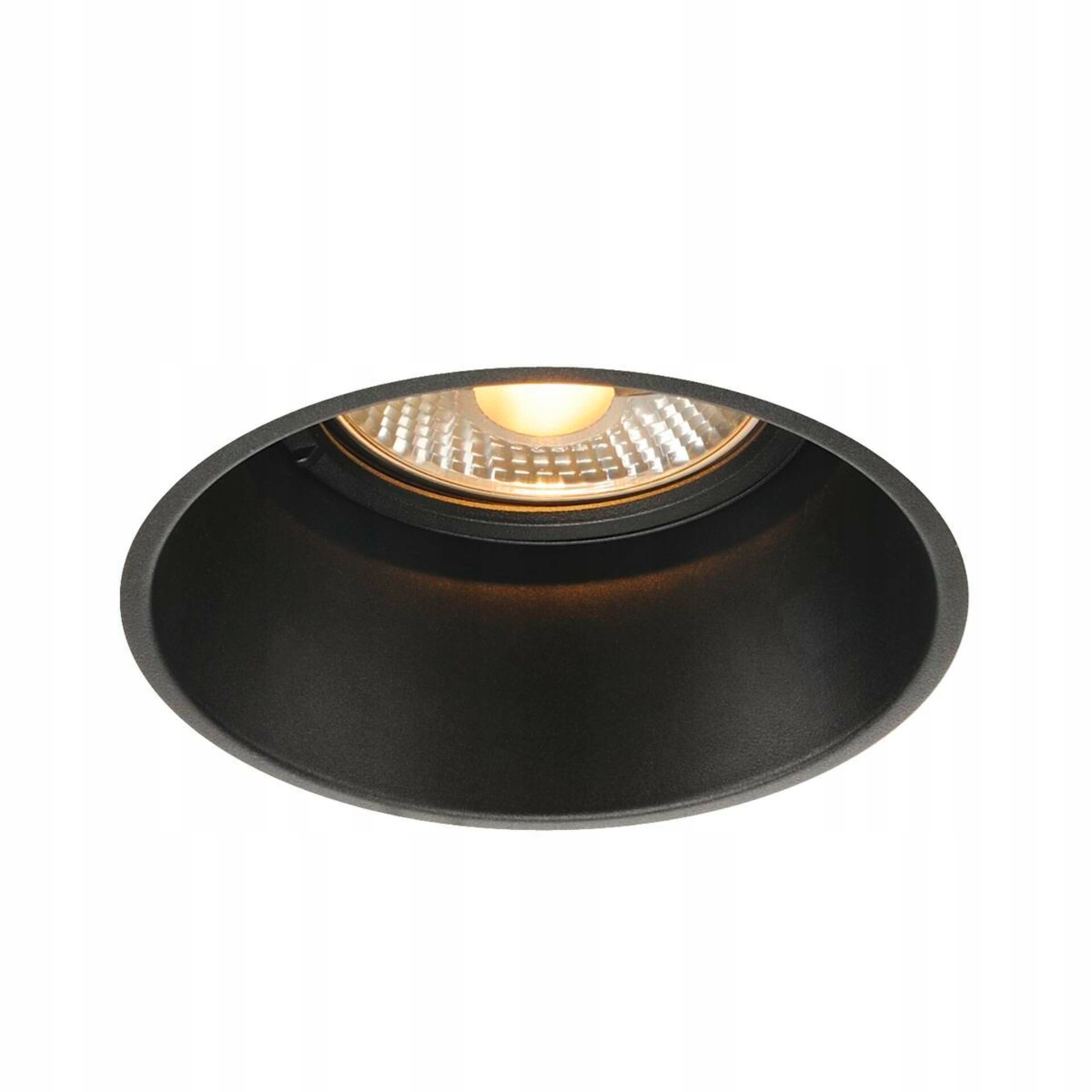 Vstavané bodové svietidlo Slv Horn-t QPAR111 čierne 75W