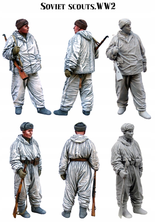 Evolution EM-35166 1/35 Sovětští skauti 2. sv