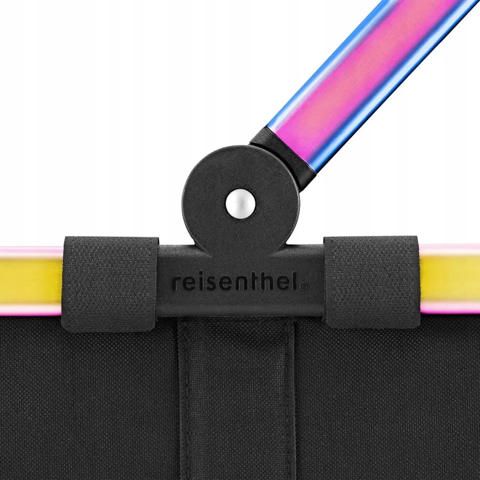 KOSZ ZAKUPOWY Carrybag Frame Rainbow-black Reisenthel Materiał poliester