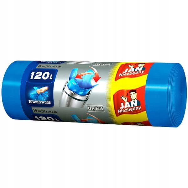 

Jan Niezbędny Worki Easy Pack niebieskie 120l 15sz